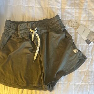 Vuori Dreamknit Olive Athletic Shorts